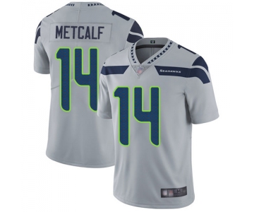Seahawks #14 D.K. Metcalf Grey Alternate Youth Stitched Football Vapor Untouchable Limited Jersey