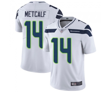 Seahawks #14 D.K. Metcalf White Men's Stitched Football Vapor Untouchable Limited Jersey