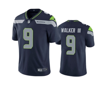 Men's Seattle Seahawks #9 Kenneth Walker III Navy Vapor Untouchable Limited Stitched Jersey