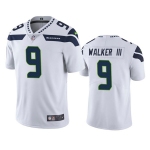 Men's Seattle Seahawks #9 Kenneth Walker III White Vapor Untouchable Limited Stitched Jersey
