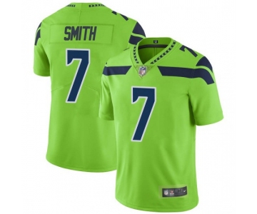 Men's Seattle Seahawks #7 Geno Smith Green Vapor Untouchable Limited Stitched Jersey