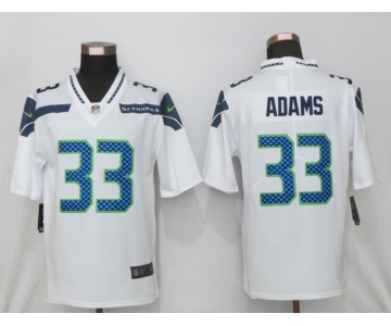 Men's Seattle Seahawks #33 Jamal Adams White 2020 Vapor Untouchable Stitched NFL Nike Limited Jersey