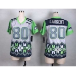 Men's Seattle Seahawks #80 Steve Largent 2015 Nike Noble Fashion Jersey