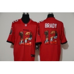 Men's Tampa Bay Buccaneers #12 Tom Brady Red 2020 NEW Vapor Untouchable Stitched NFL Nike Limited Fashion Jersey