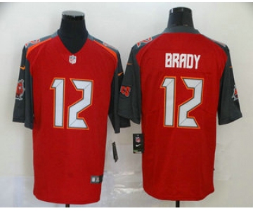 Men's Tampa Bay Buccaneers #12 Tom Brady Red 2020 Vapor Untouchable Stitched NFL Nike Limited Jersey