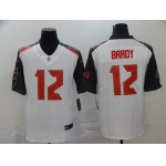 Men's Tampa Bay Buccaneers #12 Tom Brady White 2020 Vapor Untouchable Stitched NFL Nike Limited Jersey