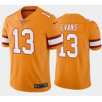 Men's Tampa Bay Buccaneers #13 Mike Evans Orange Vapor Untouchable Limited Stitched Jersey