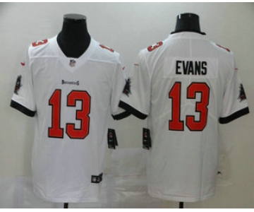 Men's Tampa Bay Buccaneers #13 Mike Evans White 2020 NEW Vapor Untouchable Stitched NFL Nike Limited Jersey