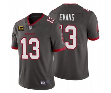 Men's Tampa Bay Buccaneers 2022 #13 Mike Evans Black With 4-star C Patch Vapor Untouchable Limited Stitched NFL Jersey