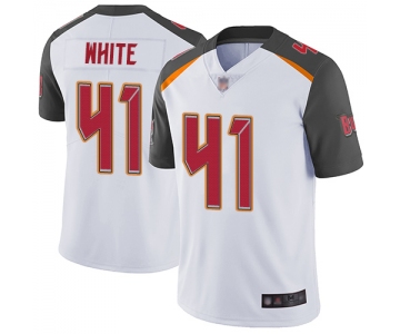 Buccaneers #41 Devin White White Men's Stitched Football Vapor Untouchable Limited Jersey