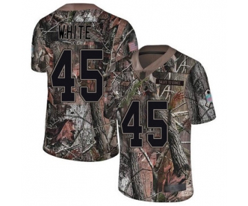 Buccaneers #45 Devin White Camo Men's Stitched Football Limited Rush Realtree Jersey