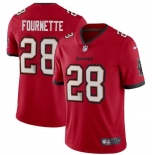 Men's Tampa Bay Buccaneers #28 Leonard Fournette New Red Vapor Untouchable Limited Stitched Jersey
