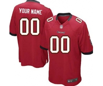 Kids' Nike Tampa Bay Buccaneers Customized Red Game Jersey