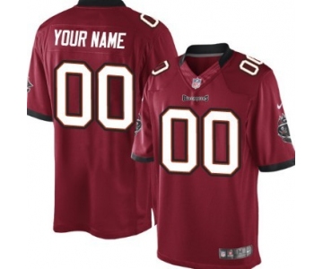 Kids' Nike Tampa Bay Buccaneers Customized Red Limited Jersey