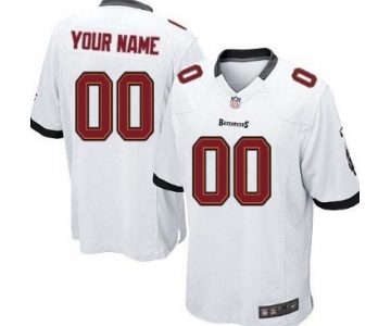 Kids' Nike Tampa Bay Buccaneers Customized White Game Jersey