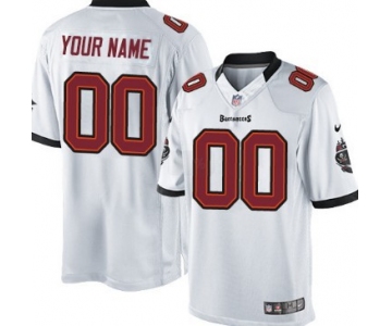 Kids' Nike Tampa Bay Buccaneers Customized White Limited Jersey
