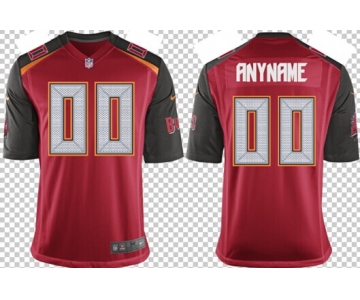 Men's Nike Tampa Bay Buccaneers Customized 2014 Red Game Jersey