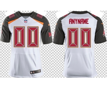 Men's Nike Tampa Bay Buccaneers Customized 2014 White Elite Jersey