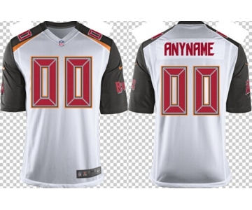 Men's Nike Tampa Bay Buccaneers Customized 2014 White Game Jersey