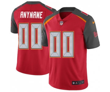 Men's Nike Tampa Bay Buccaneers Red Customized Vapor Untouchable Player Limited Jersey