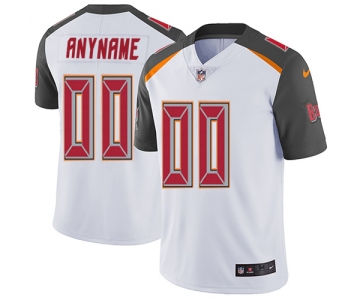Men's Nike Tampa Bay Buccaneers White Customized Vapor Untouchable Player Limited Jersey