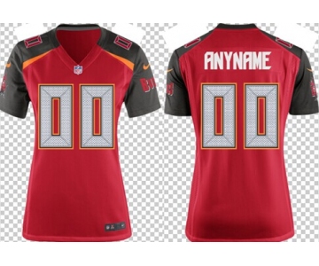 Women's Nike Tampa Bay Buccaneers Customized 2014 Red Limited Jersey