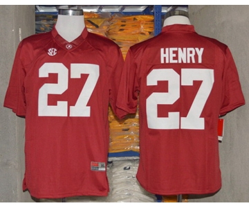 Alabama Crimson Tide #27 Derrick Henry 2014 Red Jersey