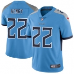 Men's Womens Youth Kids Tennessee Titans #22 Derrick Henry Nike Light Blue Stitched NFL Vapor Untouchable Limited Jersey