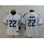 Women's Tennessee Titans #22 Derrick Henry White New 2018 Vapor Untouchable Limited Jersey