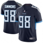 Men's Womens Youth Kids Tennessee Titans #98 Jeffery Simmons Nike Navy Blue Alternate Stitched NFL Vapor Untouchable Limited Jersey
