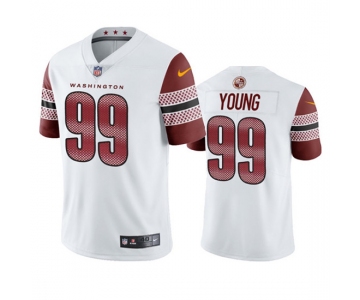 Men's Washington Commanders #99 Chase Young White Vapor Untouchable Stitched Football Jersey