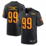 Men's Womens Youth Kids Washington Commanders #99 Chase Young Nike Black Vapor Limited Jersey