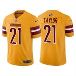 Men's Womens Youth Kids Washington Commanders #21 Sean Taylor Gold Vapor Untouchable Stitched Football Jersey