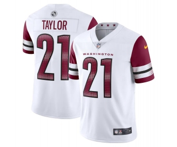 Men's Womens Youth Kids Washington Commanders #21 Sean Taylor White Vapor Untouchable Stitched Football Jersey