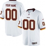 Men's Nike Washington Redskins Customized White Limited Jersey