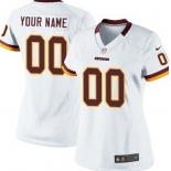 Women's Nike Washington Redskins Customized White Limited Jersey