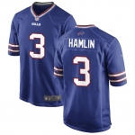 Men's Womens Youth Kids Buffalo Bills #3 Damar Hamlin Royal Blue Team Color Stitched NFL Vapor Untouchable Limited Jersey