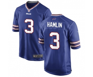 Men's Womens Youth Kids Buffalo Bills #3 Damar Hamlin Royal Blue Team Color Stitched NFL Vapor Untouchable Limited Jersey