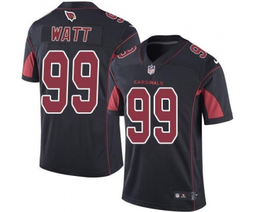 Mens Womens Youth Kids Arizona Cardinals #99 J.J. Watt Black Stitched NFL Limited Rush Jersey