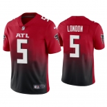 Mens Womens Youth Kids Atlanta Falcons #5 Drake London Nike Red Vapor Untouchable Limited NFL Stitched Jersey