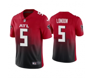 Mens Womens Youth Kids Atlanta Falcons #5 Drake London Nike Red Vapor Untouchable Limited NFL Stitched Jersey