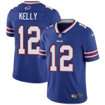 Mens Womens Youth Kids Buffalo Bills #12 Jim Kelly Royal Blue Vapor Untouchable Limited Jersey