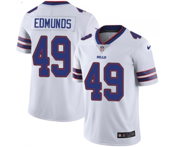 Mens Womens Youth Kids Buffalo Bills #49 Tremaine Edmunds White Stitched NFL Vapor Untouchable Limited Jersey