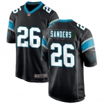 Mens Womens Youth Kids Carolina Panthers #26 Miles Sanders Black Stitched Game Jersey