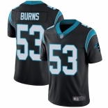 Mens Womens Youth Kids Carolina Panthers #53 Brian Burns Black Alternate Stitched NFL Vapor Untouchable Limited Jersey