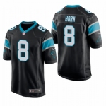 Mens Womens Youth Kids Carolina Panthers #8 Jaycee Horn Nike Black Vapor Limited Jersey