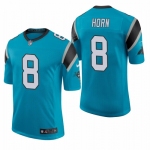 Mens Womens Youth Kids Carolina Panthers #8 Jaycee Horn Nike Blue Vapor Limited Jersey