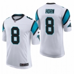 Mens Womens Youth Kids Carolina Panthers #8 Jaycee Horn Nike White Vapor Limited Jersey