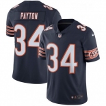 Mens Womens Youth Kids Chicago Bears #34 Walter Payton Navy Vapor Untouchable Limited Stitched Jersey