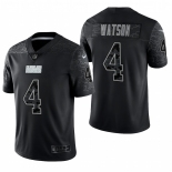 Mens Womens Youth Kids Cleveland Browns #4 Deshaun Watson Black RFLCTV Limited Nike Jersey